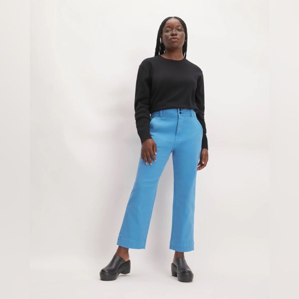 NWT Everlane THE ORGANIC STRAIGHT-LEG PANT size 4